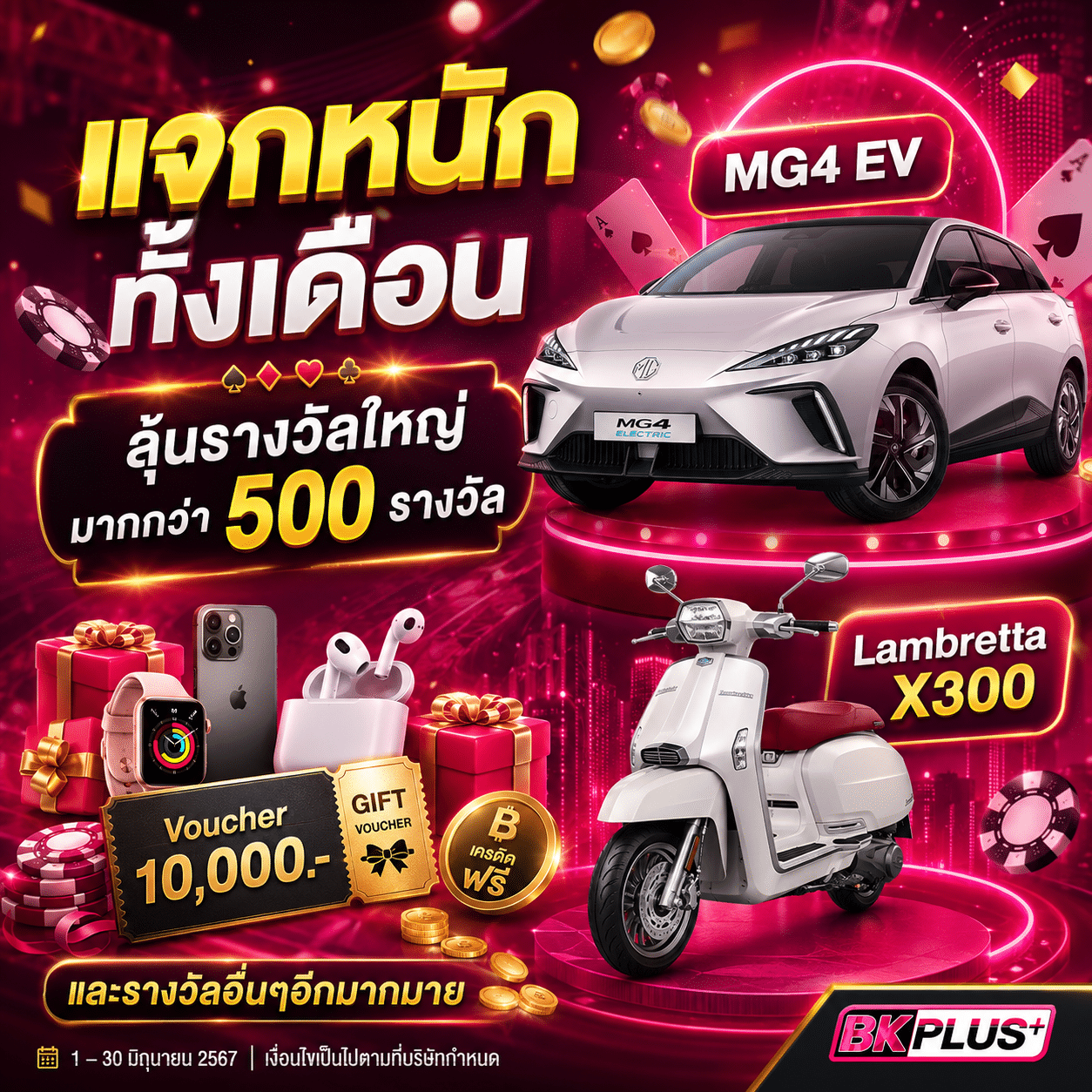 BKplus-promotion-แจกหนักทั้งเดือน